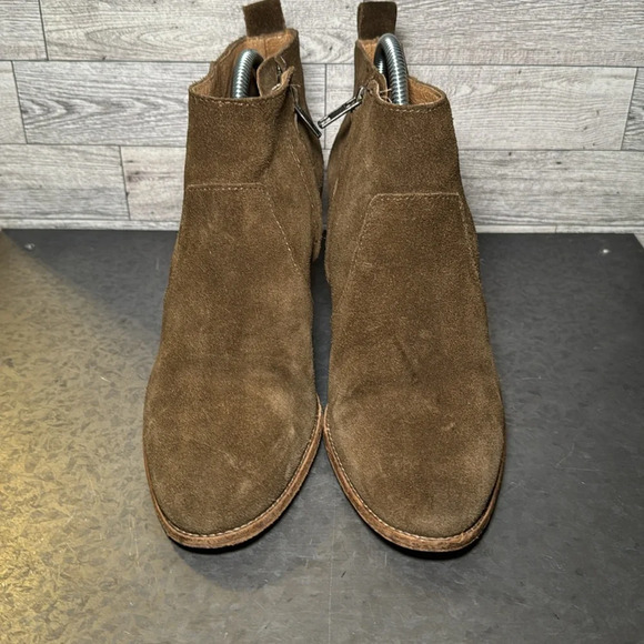 Madewell Boots Womens size 8 Brenner Suede Boho Heel Fall - Picture 3 of 10
